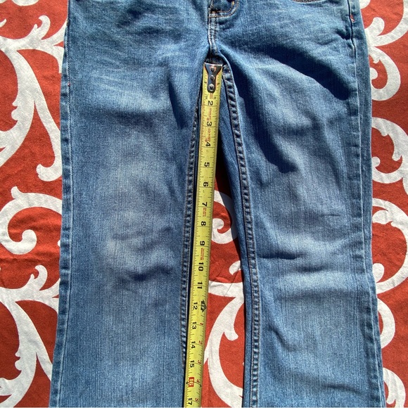 American Rag Low rise Jeans Super Flare size 2 26 short - Picture 7 of 16